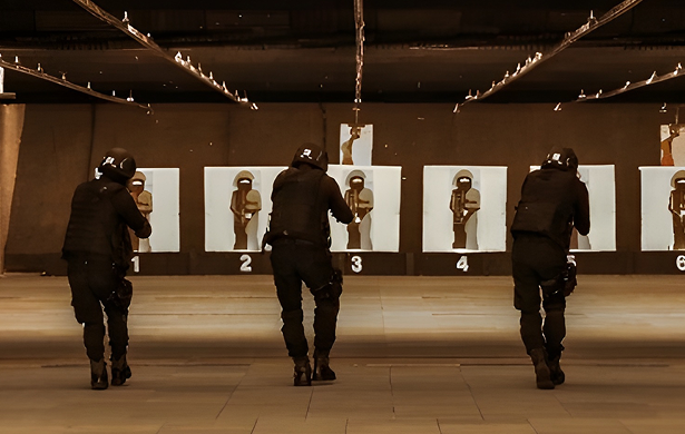 Modular Composite Indoor Shooting Range